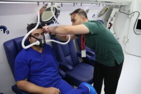 Ayağındaki yara 20 yıldır iyileşmiyordu Oksijen tedavisiyle sağlığına kavuştu