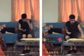 Bir gören bir daha baktı... Evin ortasında mangal yakıp TikTok çektiler