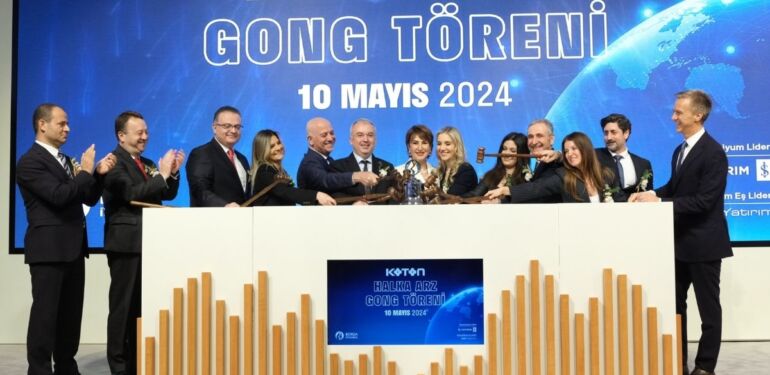 Borsa İstanbul’da gong Koton için çaldı