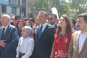 CHP lideri Özgür Özel 'Büyük Gençlik Yürüyüşü'ne katıldı