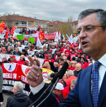 CHP'den 'Büyük Emekli Mitingi' Yurttaşlar Tandoğan Meydanı'nda