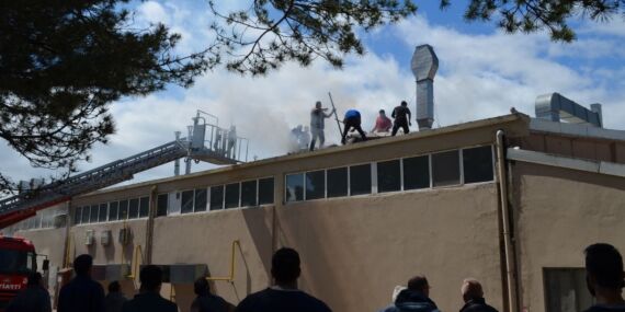 Çankırı’da fabrikada yangın çıktı: Sebebi bilinmiyor