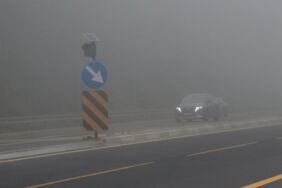 D-100'de sis alarmı Bolu Dağı'nda görüş mesafesi azaldı