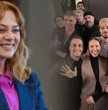 Demet Evgar, Kızıl Goncalar setinde! O fotoğrafa beğeni yağdı