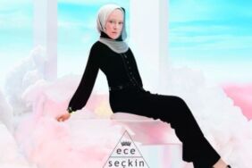 Ece Seçkin'den başörtülü albüm kapağı pozu