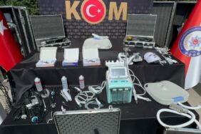 Epilasyon ve cilt bakım cihazıyla 100 milyonluk kaçakçılık