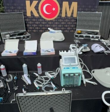 Epilasyon ve cilt bakım cihazıyla 100 milyonluk kaçakçılık