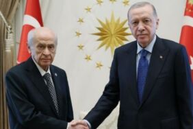 Erdoğan, Bahçeli ile bir araya geldi