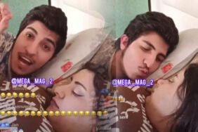 Eşiyle yatakta canlı yayın açtı! '12 bin beğeniye...'