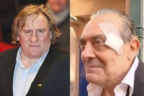 Fransız aktör, gazeteciyi hastanelik etti