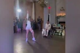 Gelinin dans etti, damat utandı Sosyal medya olay oldu!