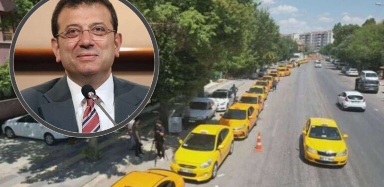 İmamoğlu taksi sorunu için tarih verdi: “Tarafları toplantıya çağıracağım”
