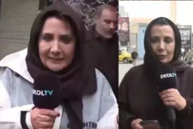 İran'da Reisi'nin cenazesinde gazeteci Sevilay Yılman'a polislerden kıyafet uyarısı