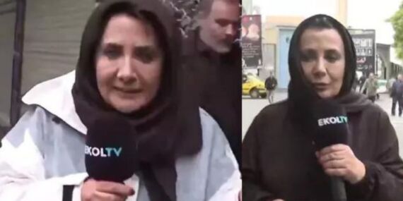 İran’da Reisi’nin cenazesinde gazeteci Sevilay Yılman’a polislerden kıyafet uyarısı