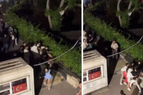 Kadınlar arasında yumruklu kavga