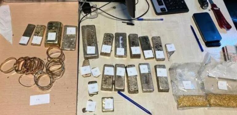 Kapıkule'de altın kaçakçılığı operasyonu 23 külçe altın ele geçirildi