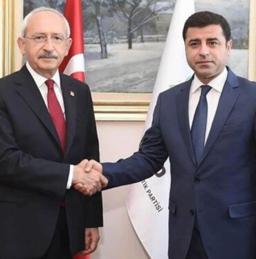 Kılıçdaroğlu, Selahattin Demirtaş ve Selçuk Mızraklı’yı ziyaret etti