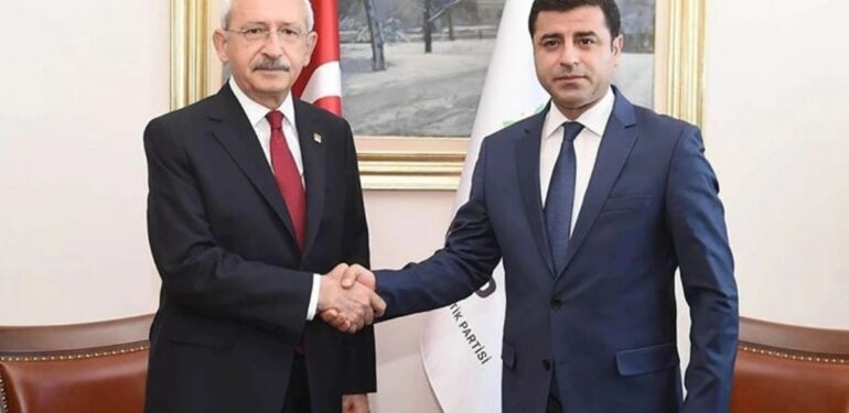Kılıçdaroğlu, Selahattin Demirtaş ve Selçuk Mızraklı’yı ziyaret etti