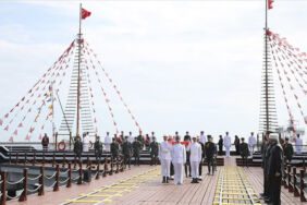 Kurtuluş Mücadelesi'nin başladığı yer... Atatürk'ü temsil eden bayrak Samsun'da karaya çıkarıldı