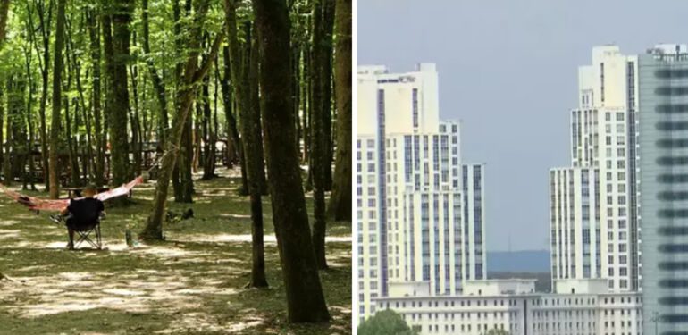 Maslak ile Belgrad Ormanı'nda sıcaklık farkı 10 derece