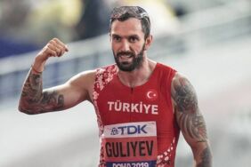 Milli atlet Ramil Guliyev'den altın madalya