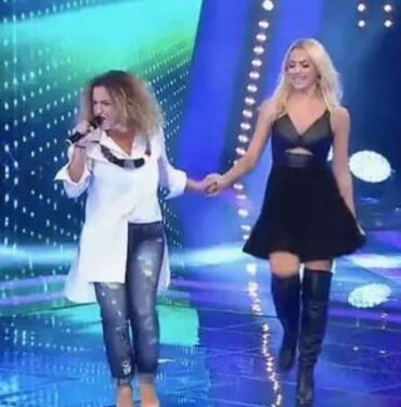 O Ses Türkiye'nin unutulmaz yarışmacısı Nutsa Buzaladze Eurovision sahnesinde Hadise'den büyük destek