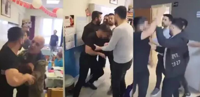 Öğretmenin üzerine yürüyüp darbettiler Serbest bırakıldılar!