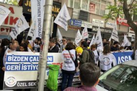 Özel sektör öğretmenleri 'Patronların bakanı Yusuf Tekin istifa!'