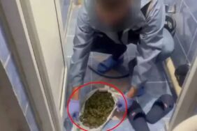 Polis baskınında uyuşturucuyu tuvalete dökerken yakalandı