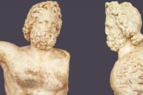 Roma İmparatorluk dönemine ait iki heykel bulundu