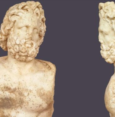 Roma İmparatorluk dönemine ait iki heykel bulundu