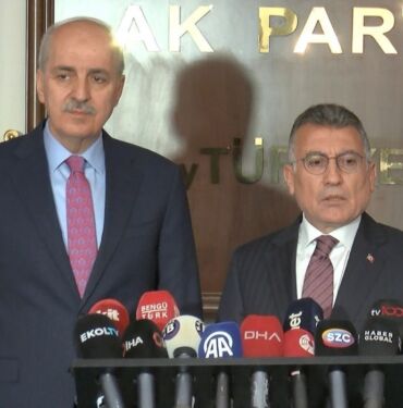 TBMM Başkanı Kurtulmuş'tan AK Parti'ye 'Anayasa' ziyareti