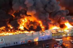 Ünlü AVM'de yangın faciası Yüzde 80'i kül oldu!