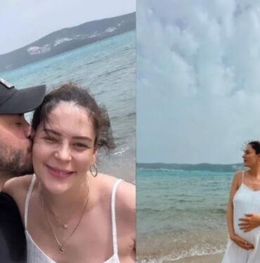 Yıldız Çağrı Atiksoy'dan anne olmaya hazırlık Karnı burnunda yeni fotoğraf