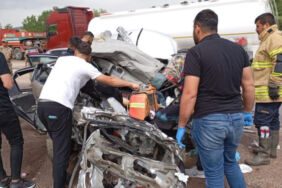 adıyamanda feci kaza