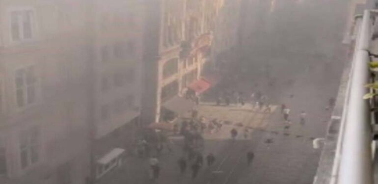 taksim yangın
