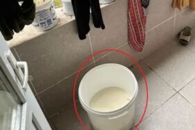 1,5 yaşındaki bebek süt dolu kovanın içine düştü Bilinci kapalı