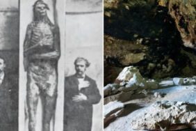 '3 metre boyunda insanlar' keşfedildi