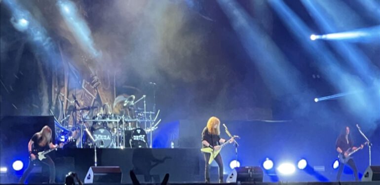 ABD’li metal grubu Megadeth, İstanbul’da konser verdi