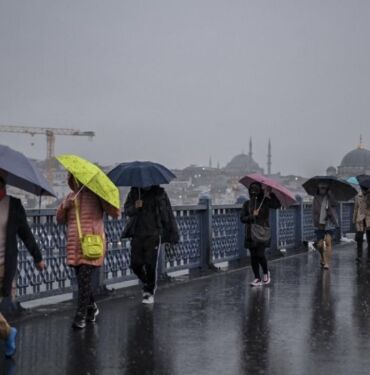 AKOM'dan İstanbul için sağanak uyarısı