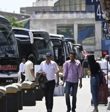 Bayram öncesi otobüs biletleri tükendi