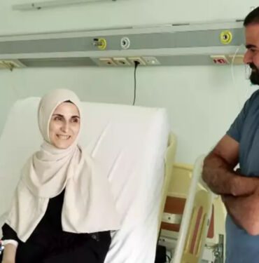 Bayramda hem ciğerine hem çocuklarına kavuştu