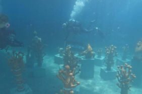 Bodrum'da deniz altında heykel sergisi