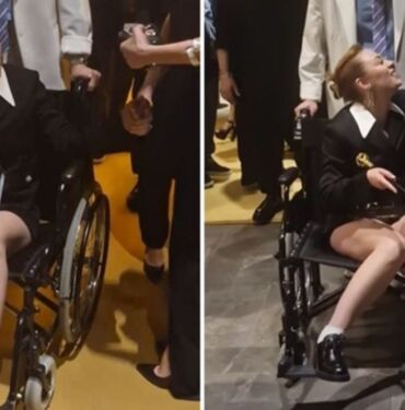 Demet Evgar hayranlarını korkuttu Ödül gecesine tekerlekli sandalyeyle katıldı!