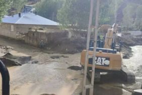 Dere taştı, mahalle sular altında kaldı... Van'ın 3 ilçesinde sağanak sele neden oldu