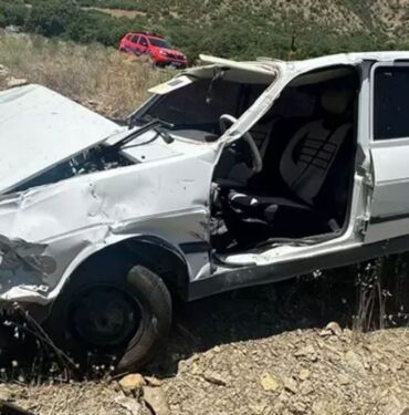 Elazığ'da otomobil takla attı 1 ölü