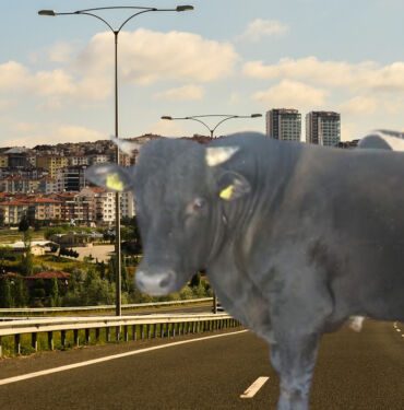 Firari dana trafiği birbirine kattı! İki ilçe değiştirdi