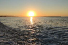 Gün batımında orada olmak var