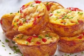 Güne sağlıklı ve lezzetli bir başlangıç Kahvaltılık muffin tarifi