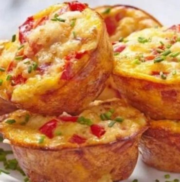 Güne sağlıklı ve lezzetli bir başlangıç Kahvaltılık muffin tarifi